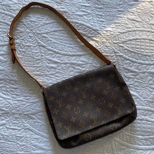 Louis Vuitton Musette Tango Handbag Monogram